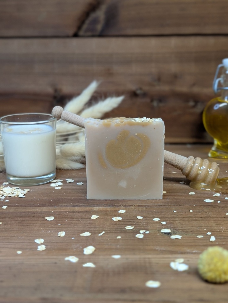 Savon Avoine & Miel (Avec étiquette)