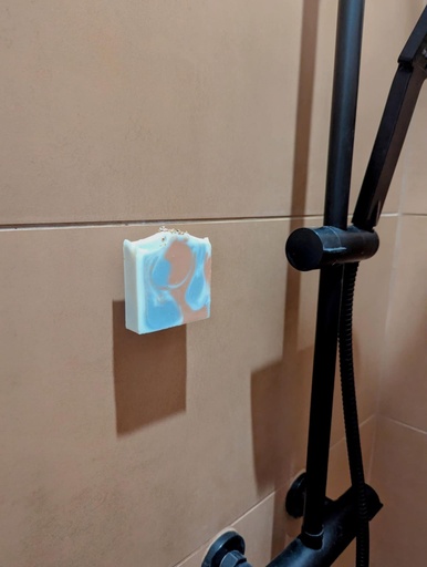 Le porte-savon aimanté